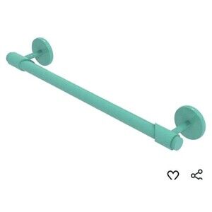 Allied Brass TR-51/18-SFG Tribecca Collection 18" Towel Bar, Seafoam Green